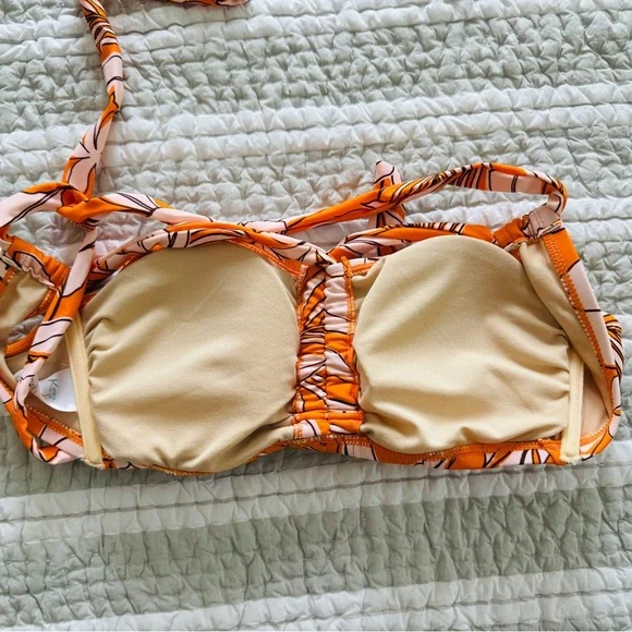 Kona Sol Bikini Top & Bottoms, Size Large/Medium - Picture 4 of 6